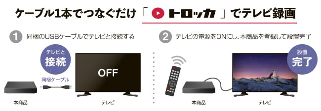 Amazon | HDPZ-UT4KDB テレビ録画用ハードディスク「トロッカ」(静音